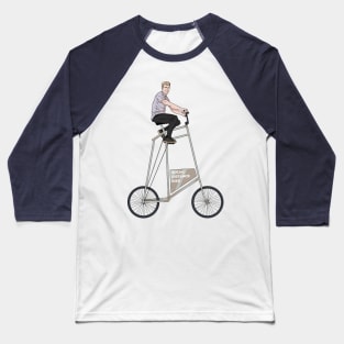 The Social Distance Bike Baseball T-Shirt